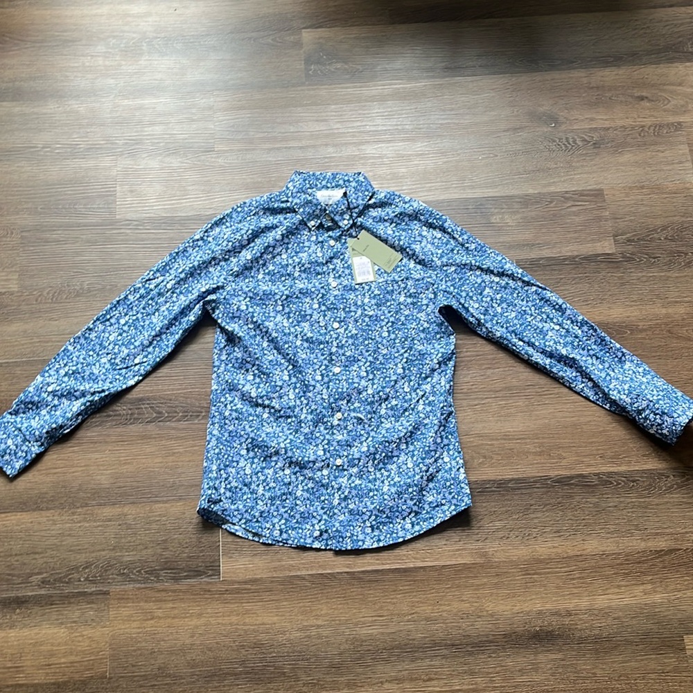Goodfellow Button-up Floral Shirt